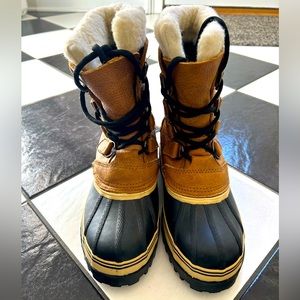 Eddie Bauer Snow Insulated Work Boots - Steel Shank (Waterproof)